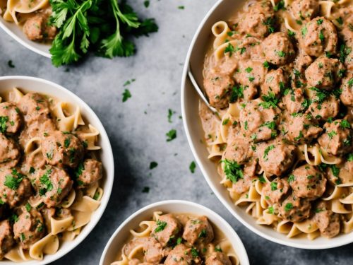 Meatball Stroganoff