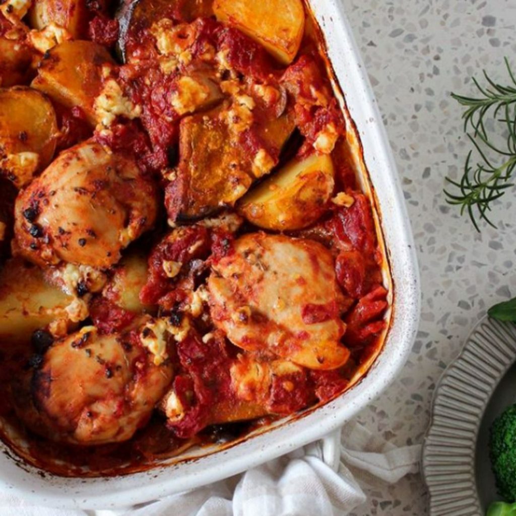 Mediterranean Chicken Traybake