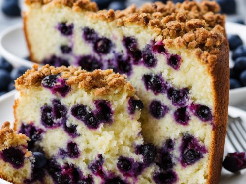 Melt in Your Mouth Blueberry Cake