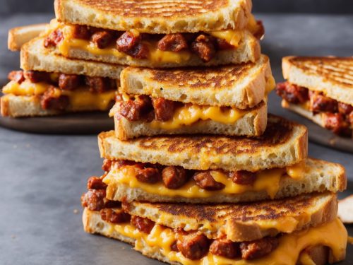 Membrillo, Chorizo & Cheddar Toastie