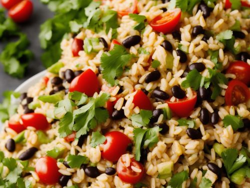 Mexican Bean and Rice Salad