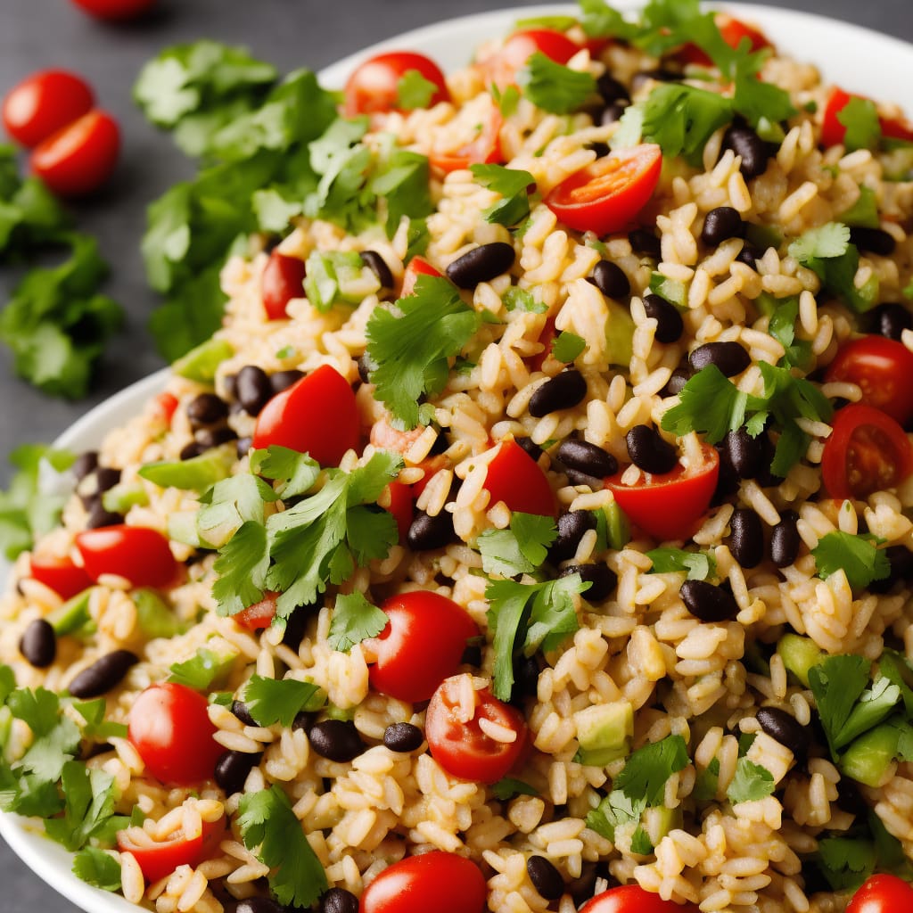 Mexican Bean and Rice Salad