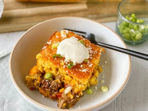 Mexican Corn Bread Casserole