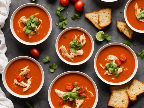 Mexican Roast Chicken & Tomato Soup