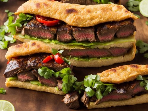 Mexican Steak Torta