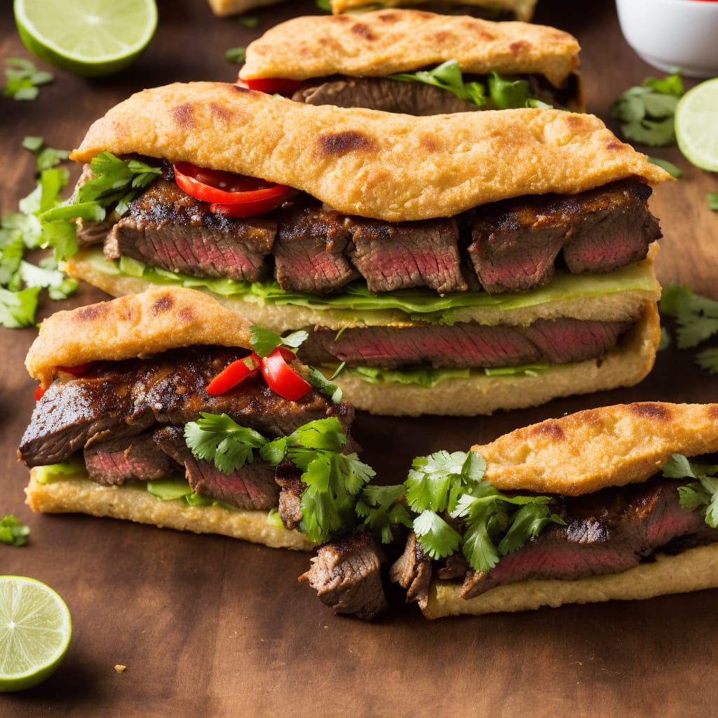 Mexican Steak Torta