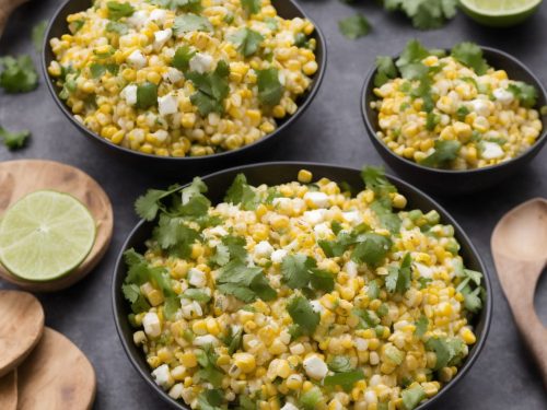 Mexican Street Vendor-Style Corn Salad