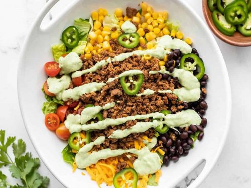 Mexican Turkey Salad Bowl