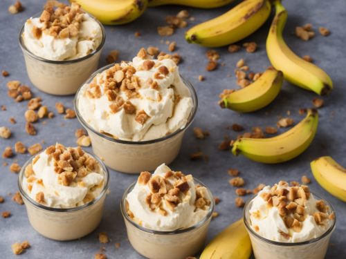 Microwave Banana Pudding