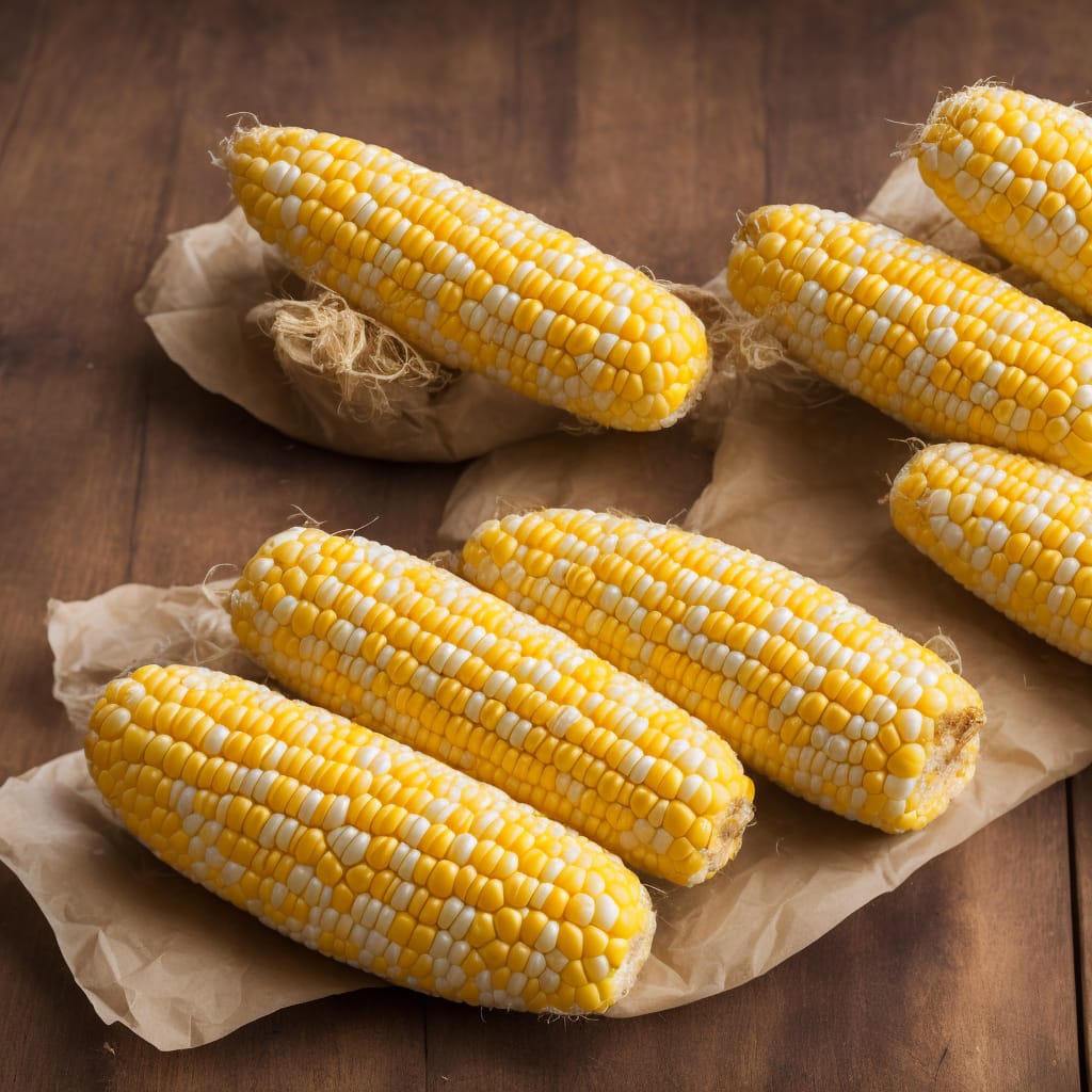 Microwave Corn on the Cob in the Husk