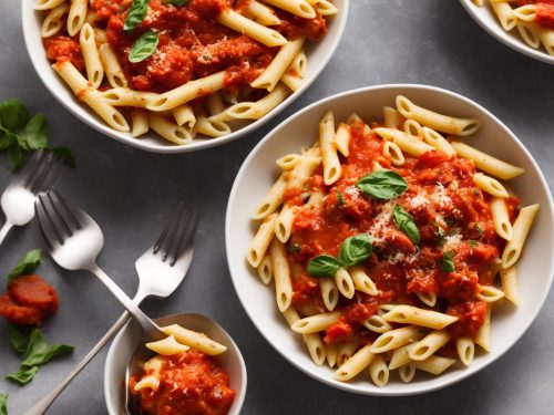 Microwave Penne Pappa al Pomodoro