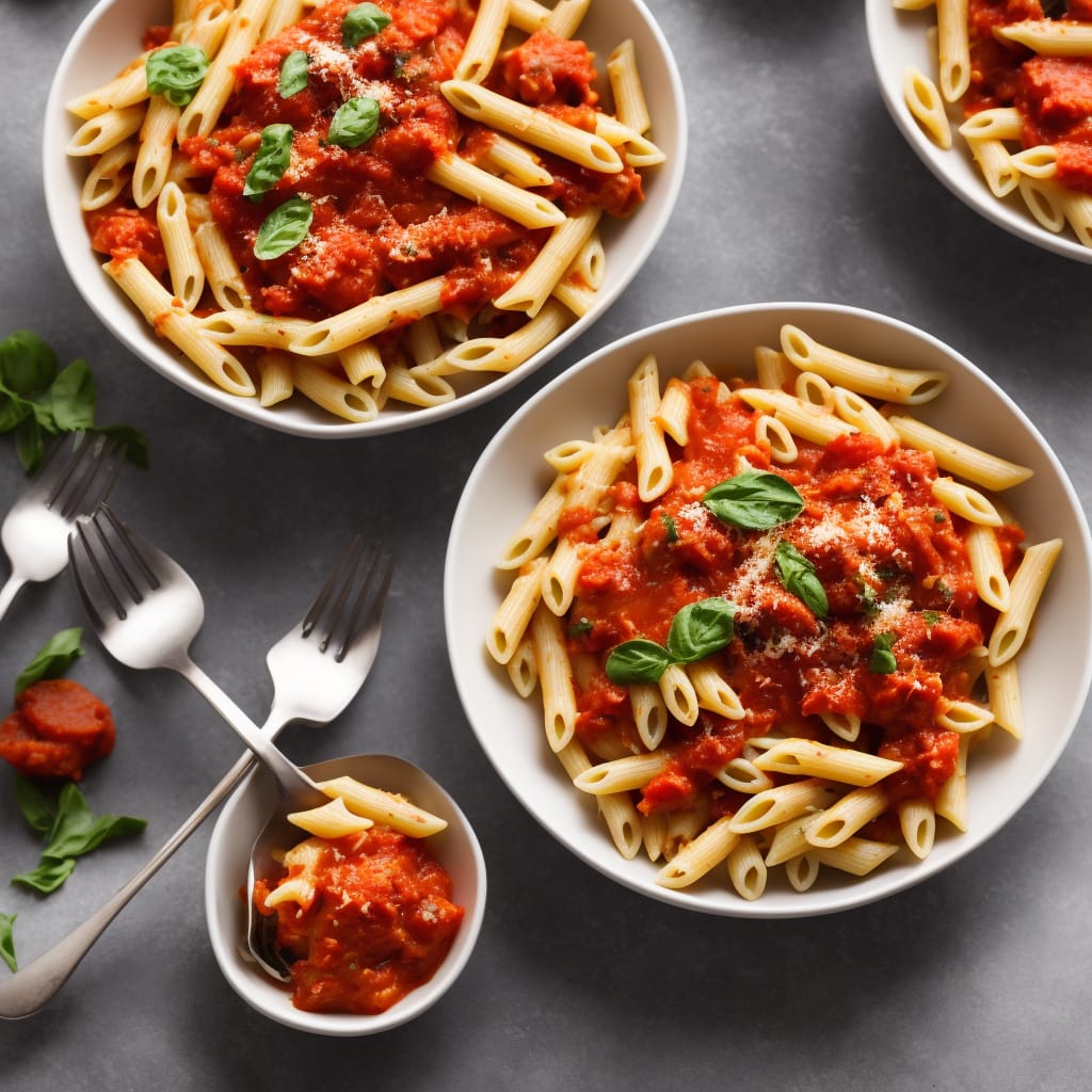 Microwave Penne Pappa al Pomodoro