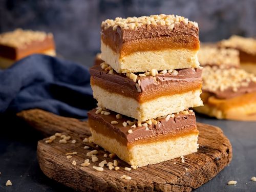 Millionaire's Shortbread Ice Cream Slice