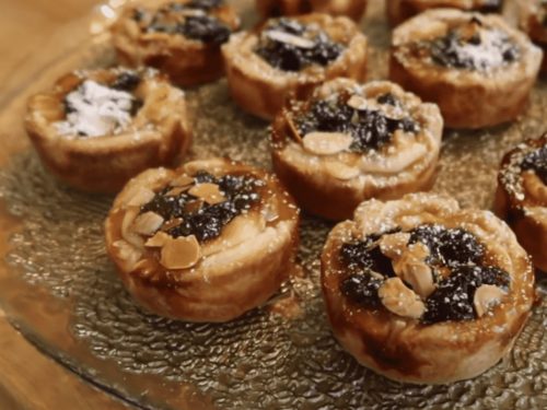 Mincemeat Custard Pies