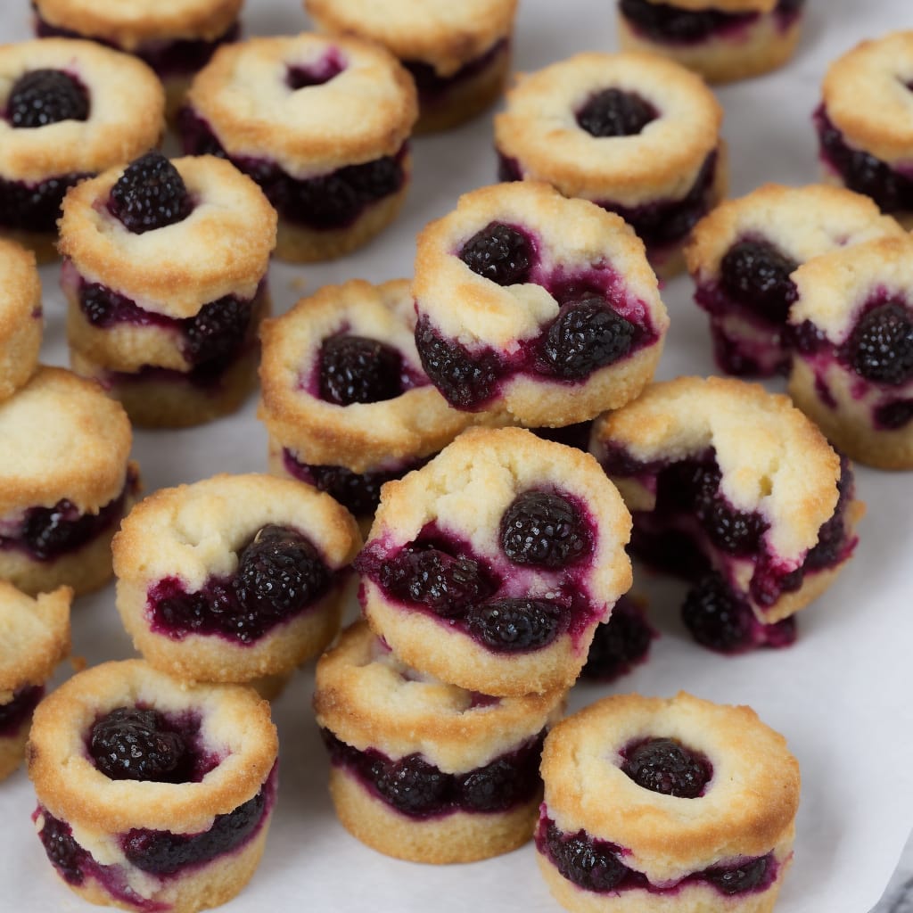 Mini Blackberry Bakewells