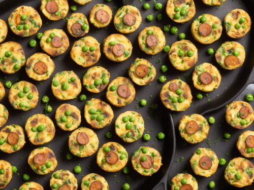 Mini Chorizo, Pea & Potato Frittatas