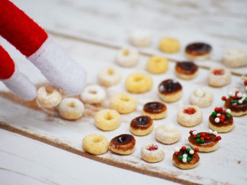 Mini Elf Doughnuts