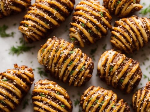 Mini Hasselbacks with Dill