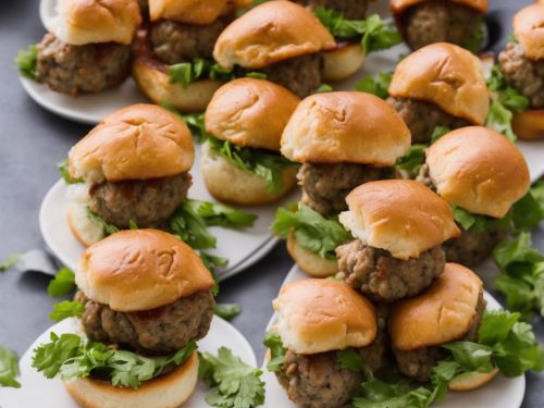 Mini Meatball Sliders