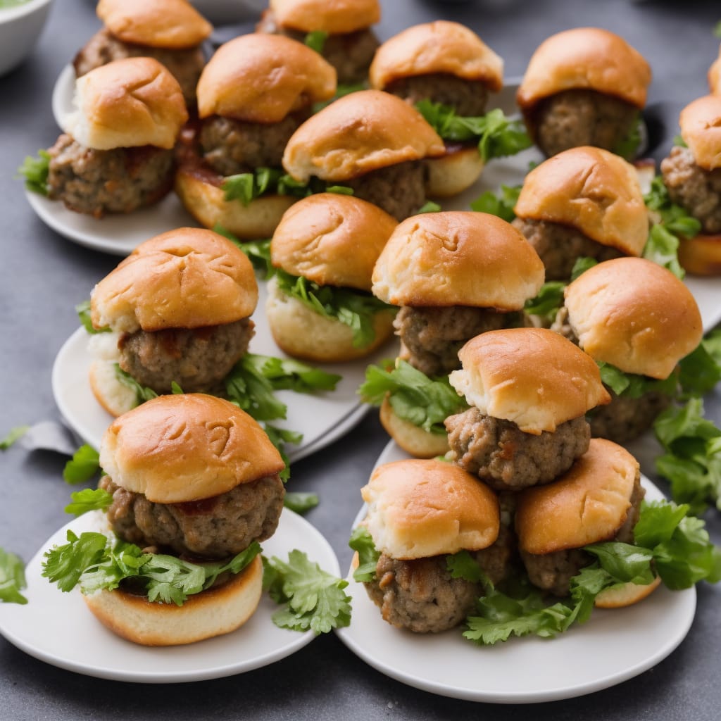 Mini Meatball Sliders