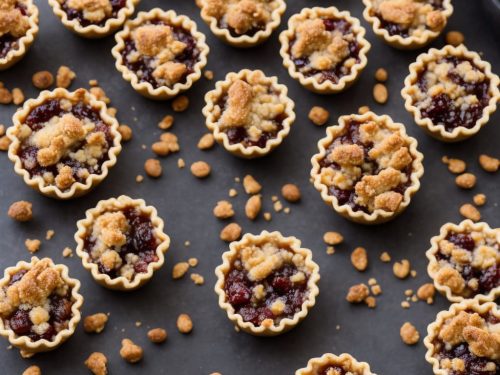 Mini Mincemeat Crumble Pies