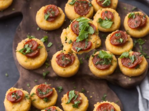 Mini Polenta Pizza Bites