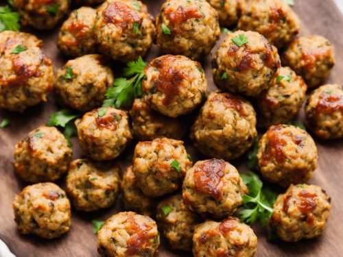 Mini Pork & Veg Balls