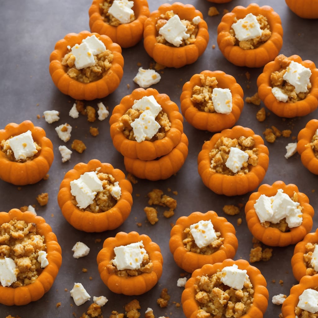 Mini Pumpkin & Feta Pies