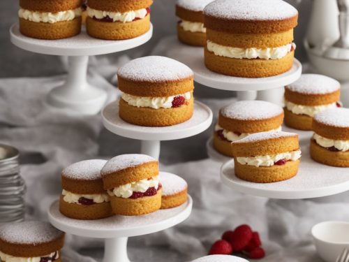 Mini Victoria Sponge Cakes