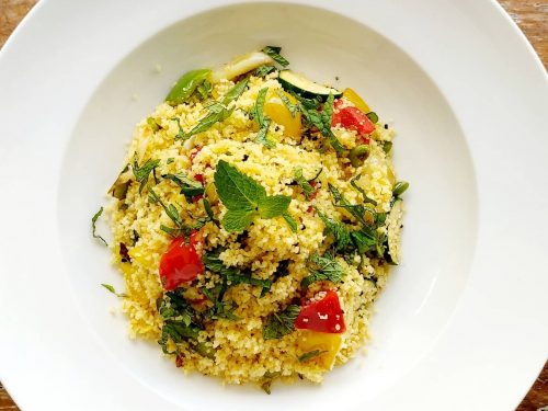 Mint Tea Couscous