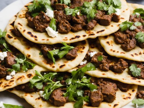 Minty Lamb Flatbreads