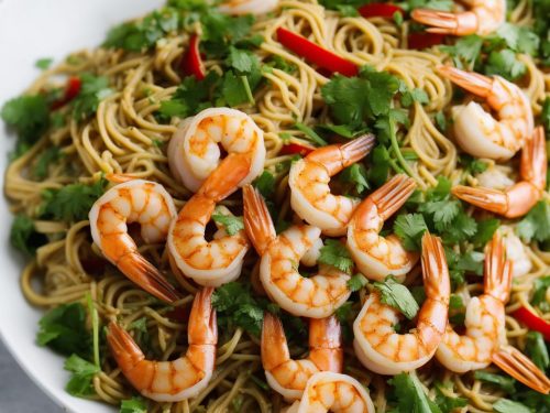 Miso & Ginger Prawn Noodle Salad