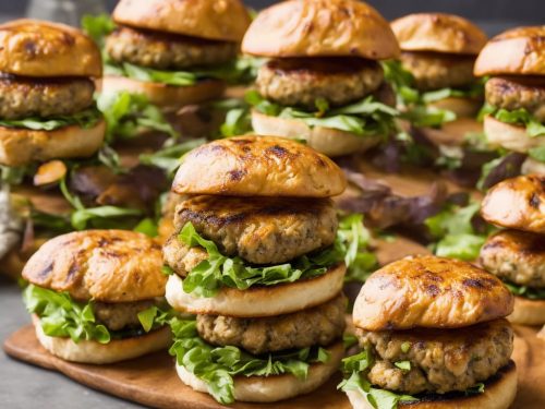 Miso Mushroom & Halloumi Burgers