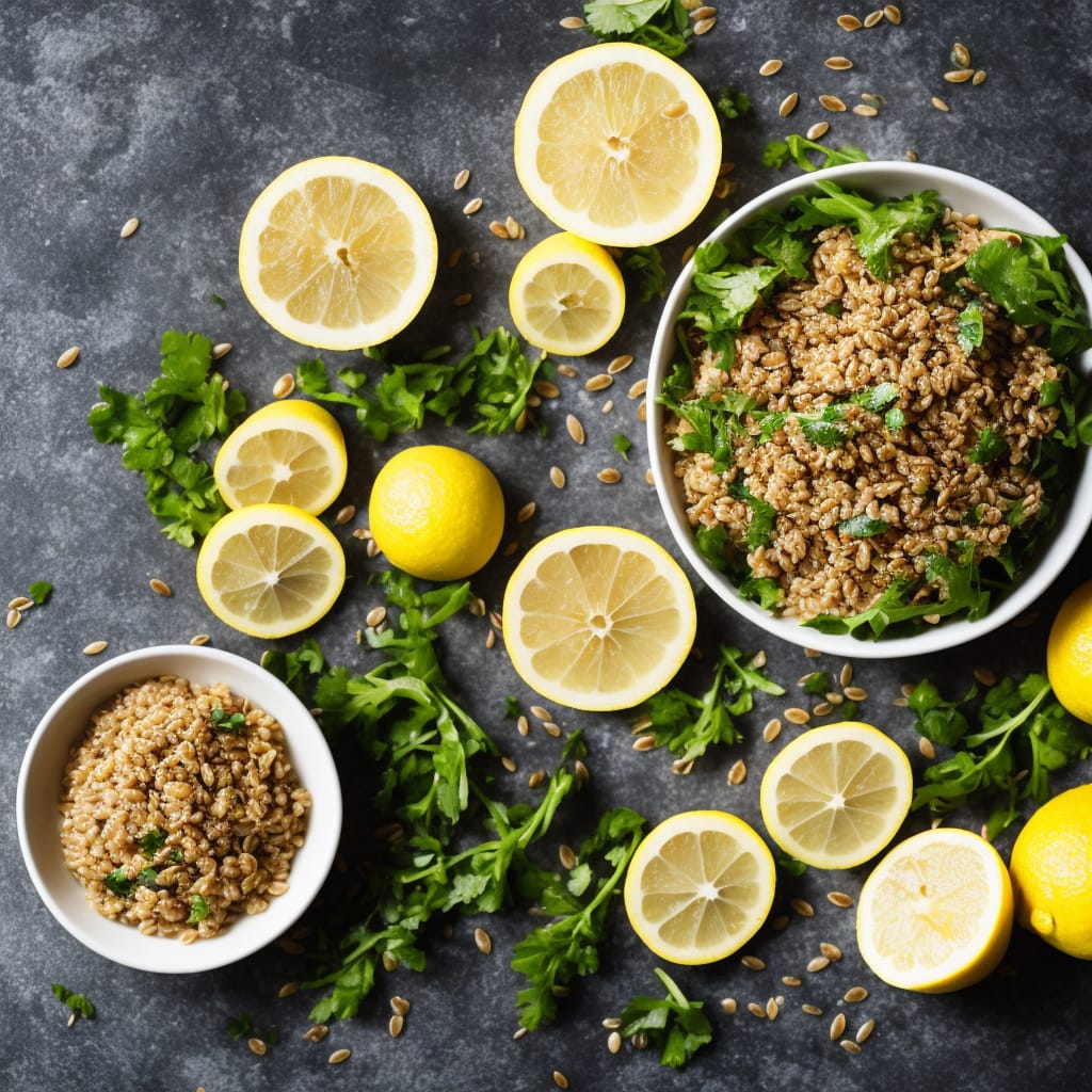 Mixed Grain & Preserved Lemon Salad