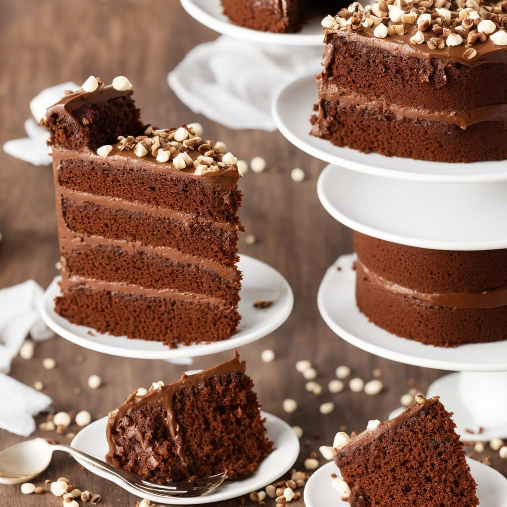 Mocha Hazelnut Cake