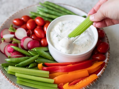 Mom's Famous Raw Vegetable Dip