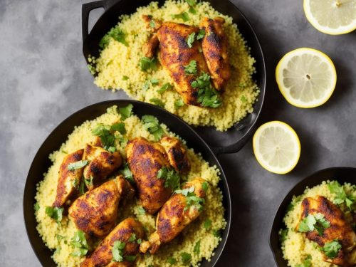 Moroccan Chicken with Lemon Couscous