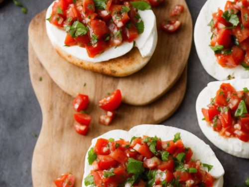 Mozzarella with Tomato & Chilli Salsa