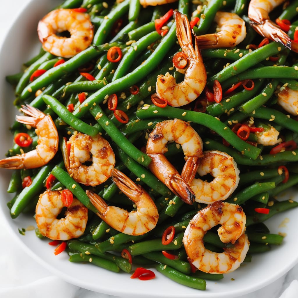 Mummy Ping's Sambal Prawns & Green Beans