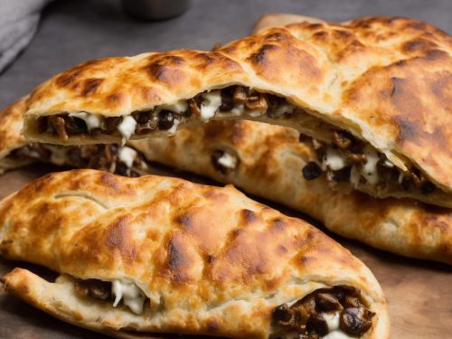 Mushroom & Goat's Cheese Calzone