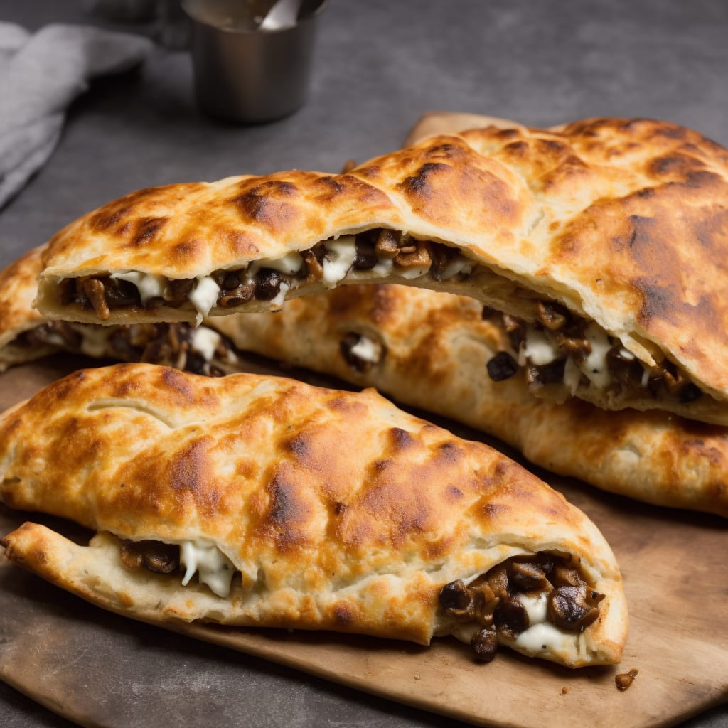 Mushroom & Goat's Cheese Calzone