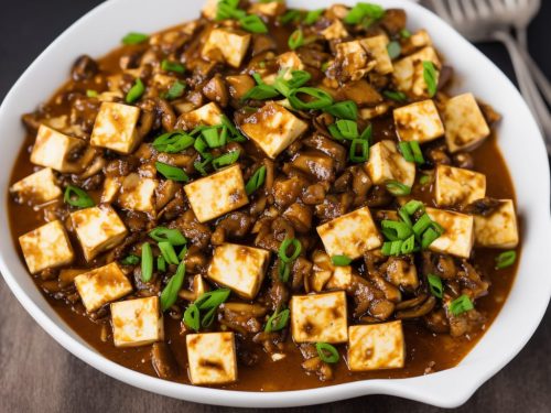 Mushroom Mapo Tofu