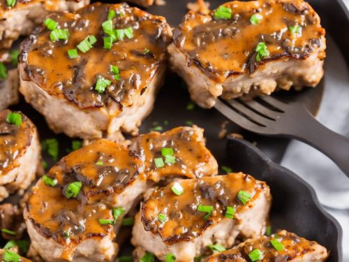 Mushroom Sauce Baked Pork Chops