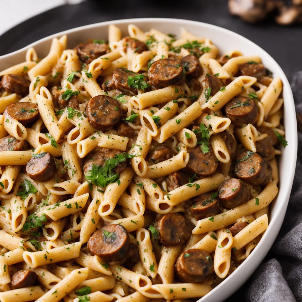 Mushroom & Sausage Pasta