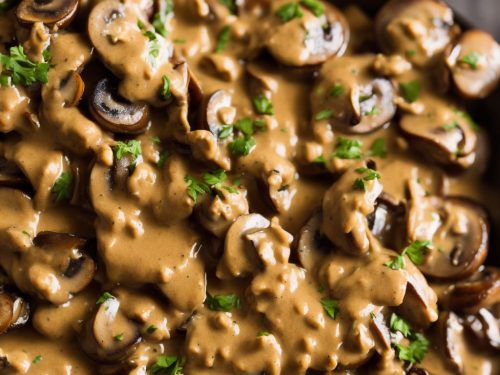 Mushroom, Sherry & Grain Mustard Sauce