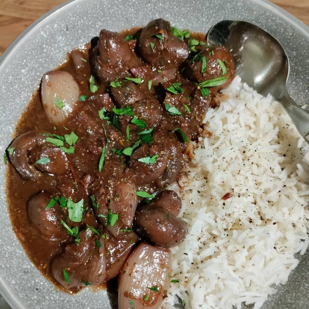 Mushroom Stifado