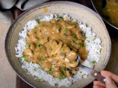 Mushroom Stroganoff