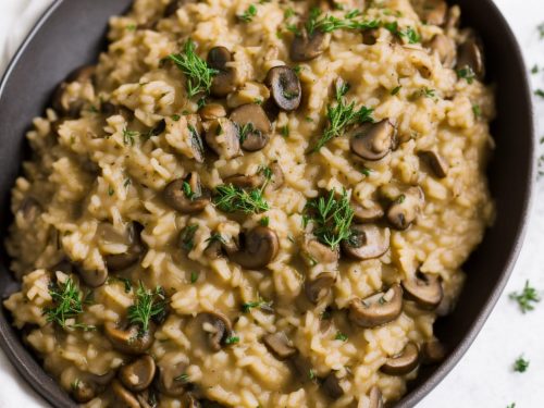 Mushroom & Thyme Risotto