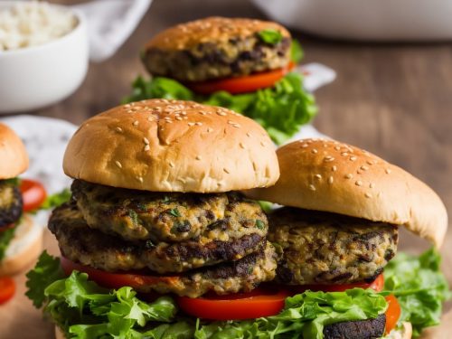 Mushroom Veggie Burger