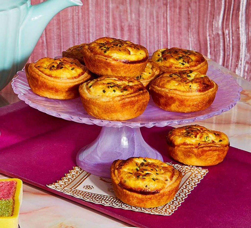 Mussel, Bacon & Brie Tartlets